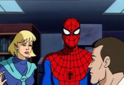 蜘蛛侠动画短视频,英勇无畏，守护正义的钢铁英雄